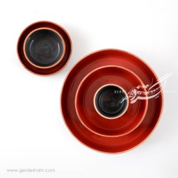سرویس ظروف سرامیکی قرمز فروردین زین دست محصولات
